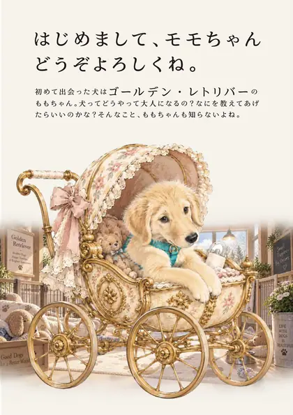 ゴールデンレトリバーとの出会い / Meeting a Golden Retriever